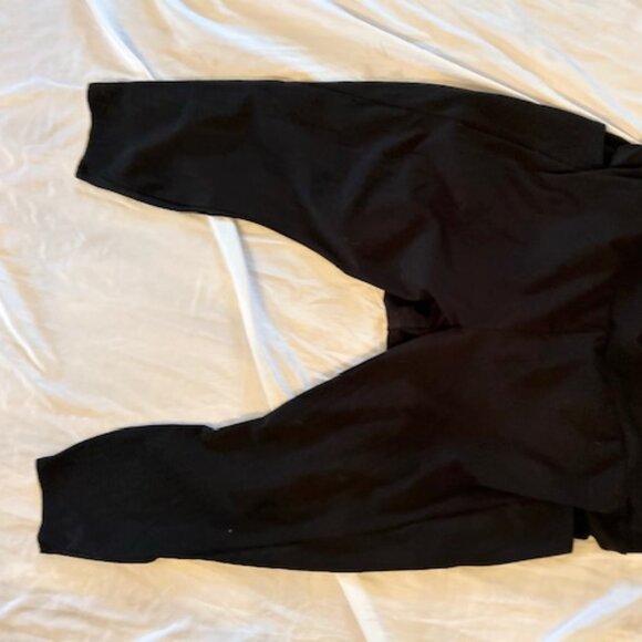 size 2x 2 x black work out stretch pants womens athletic wear gym xxl - Picture 4 of 4